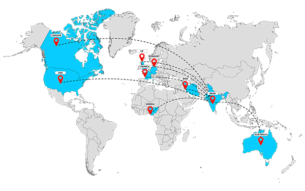 world map clients